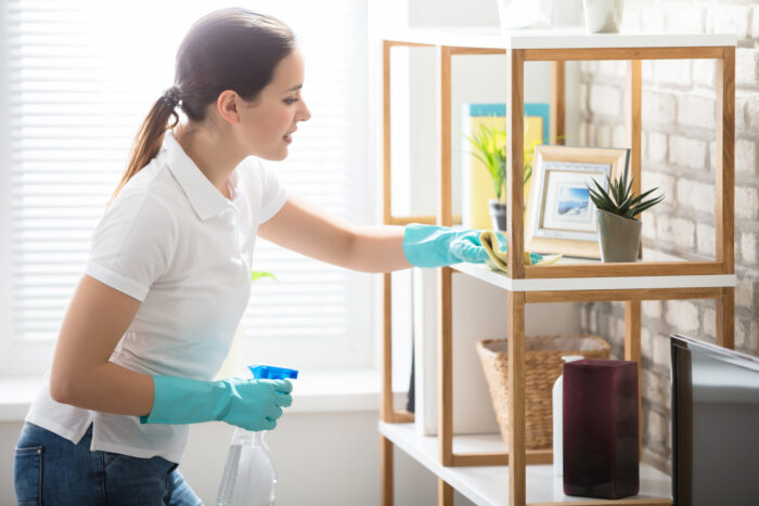 hiring a house cleaner