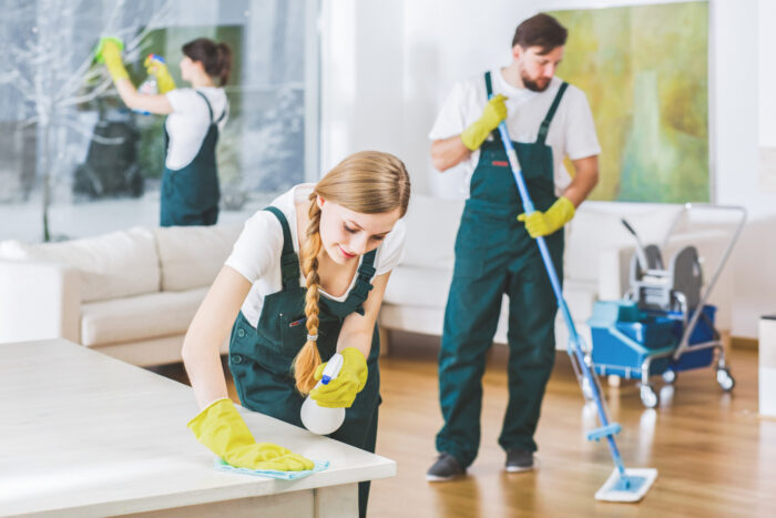 short-term rental cleaning service